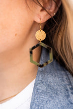 Load image into Gallery viewer, Lennox Earrings - Olive Tortoise