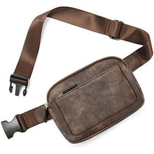 Load image into Gallery viewer, Presly Vegan Leather Everywhere Sling Belt Bag