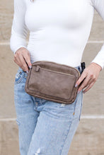 Load image into Gallery viewer, Presly Vegan Leather Everywhere Sling Belt Bag