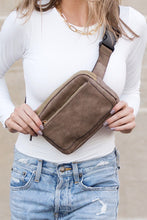 Load image into Gallery viewer, Presly Vegan Leather Everywhere Sling Belt Bag