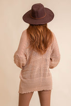Load image into Gallery viewer, Knit Netted Cardigan
