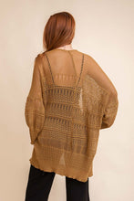 Load image into Gallery viewer, Knit Netted Cardigan