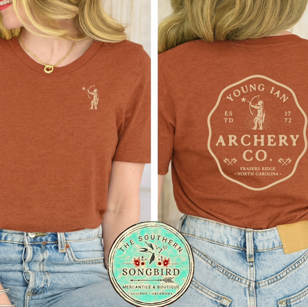Young Ian - Archery Co. Graphic T-Shirt