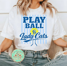 Load image into Gallery viewer, Play Ball Wildcats Softball Design
