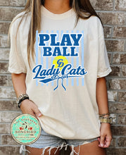 Load image into Gallery viewer, Play Ball Wildcats Softball Design
