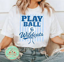 Load image into Gallery viewer, Play Ball Wildcats Baseball Design

