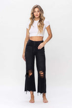 Load image into Gallery viewer, 90S VINTAGE CROP FLARE JEAN
