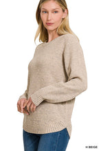 Load image into Gallery viewer, Round Neck Basic Sweater
