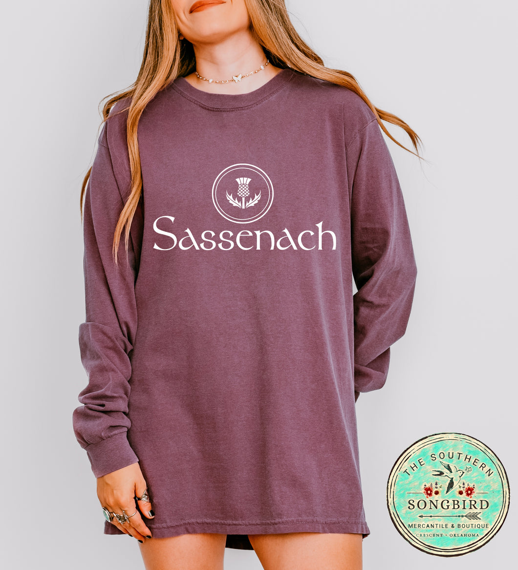 Sassenach - Graphic Long sleeve T-Shirt