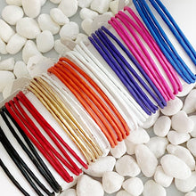 Load image into Gallery viewer, Color Of Your Game Slim Bangle Set Of 5
