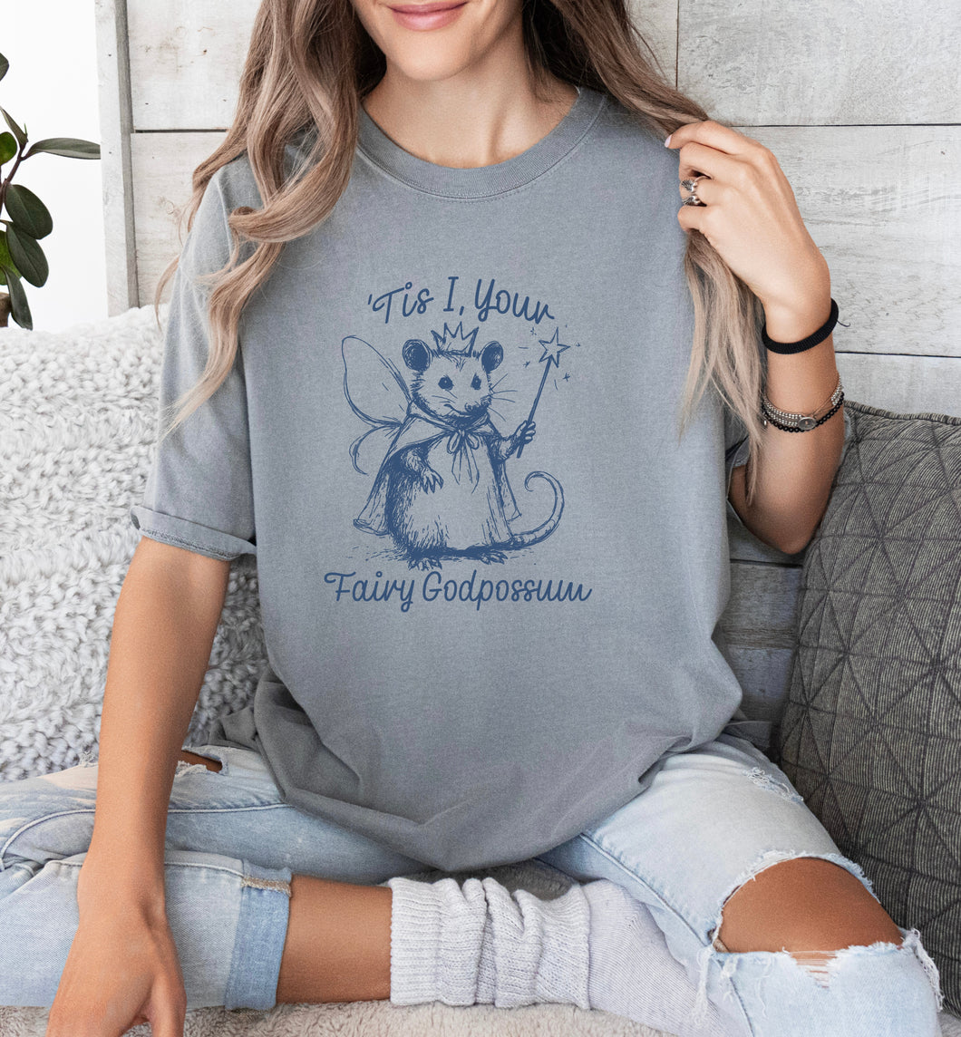 ‘Tis I Your Fairy Godpossum - Graphic T-shirt