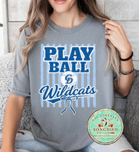 Load image into Gallery viewer, Play Ball Wildcats Baseball Design
