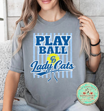 Load image into Gallery viewer, Play Ball Wildcats Softball Design
