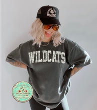 Load image into Gallery viewer, Wildcats Camo Mascot Design
