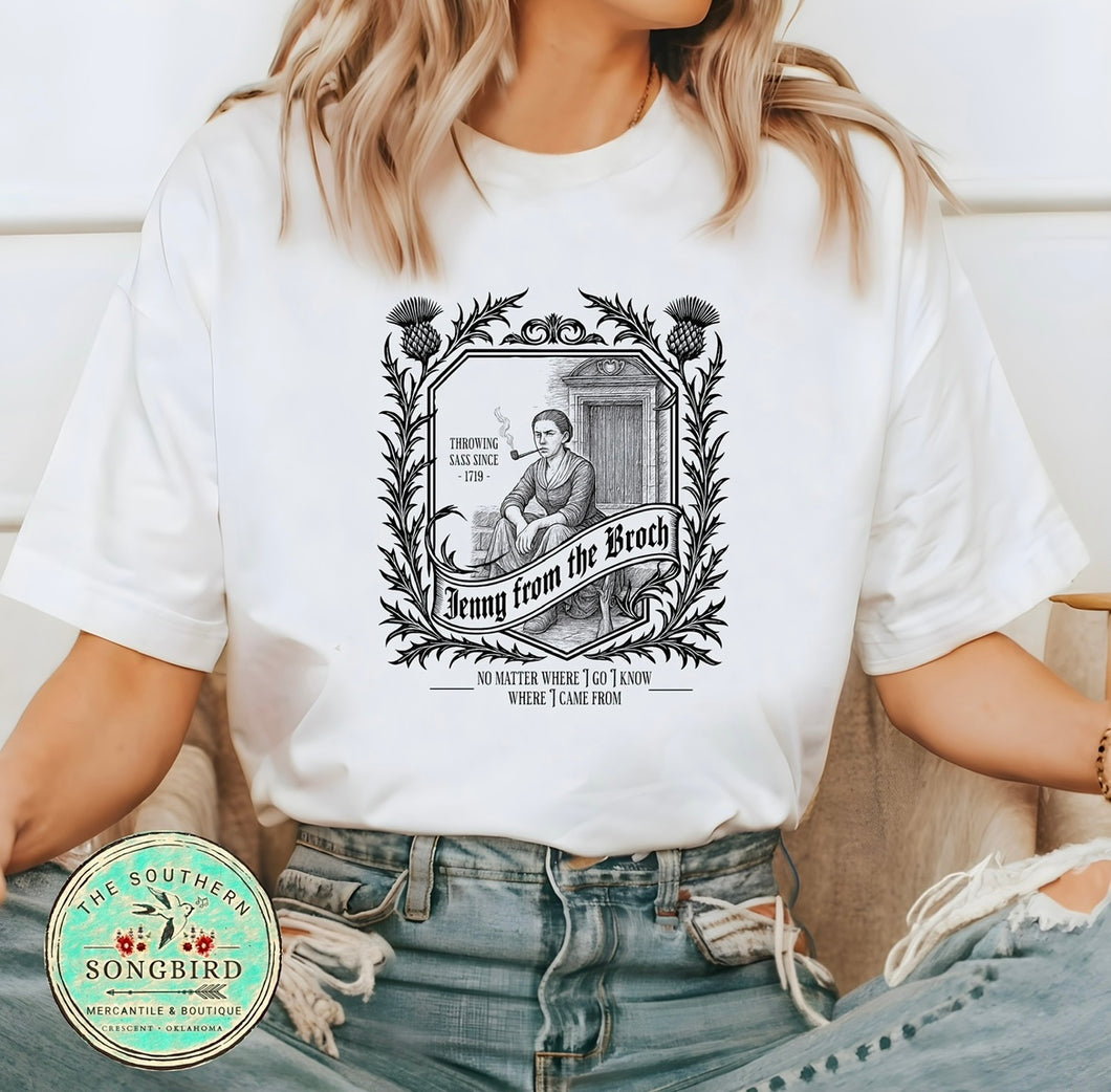 Jenny from the Broch Graphic T-Shirt