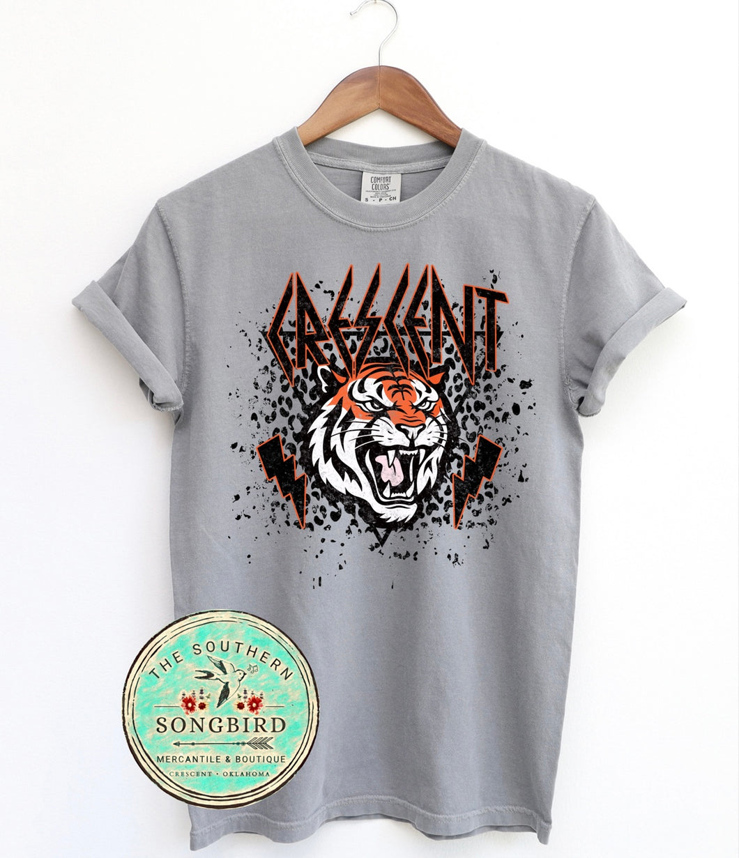 Crescent Tigers Vintage Rock T-shirt