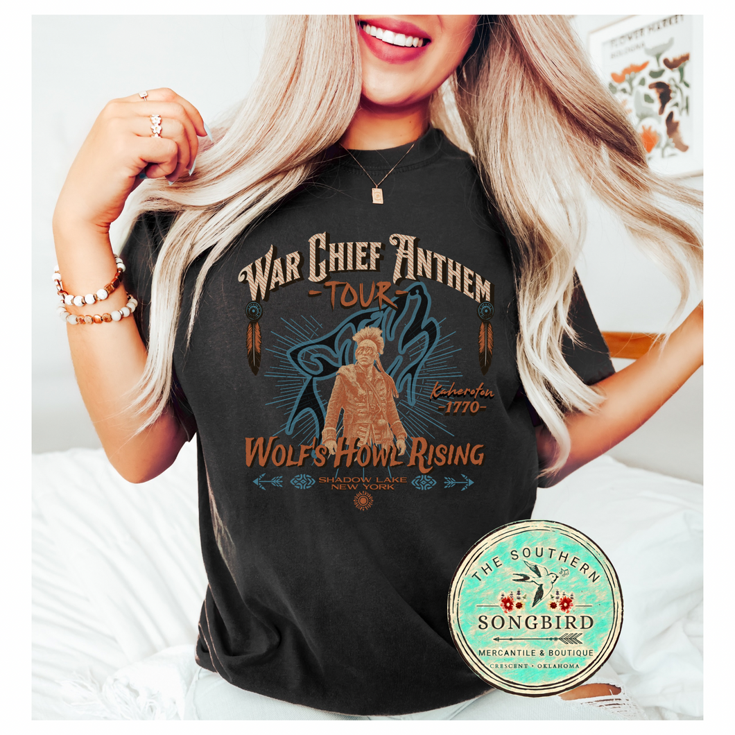 Kaheroton - War Chief Anthem Tour Graphic T-Shirt