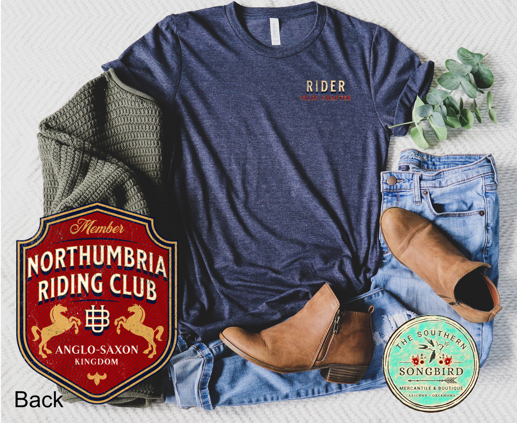 SALE!! Ready To Ship!! Northumbria Riding Club Graphic T-shirt