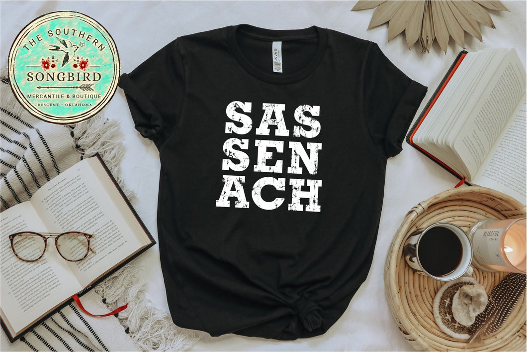 SALE!! Ready to ship! Sassenach Graphic T-shirt
