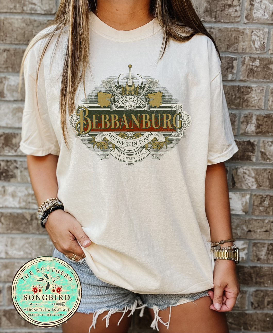 Bebbanburg - The Boys Are Back In Town Graphic T-shirt