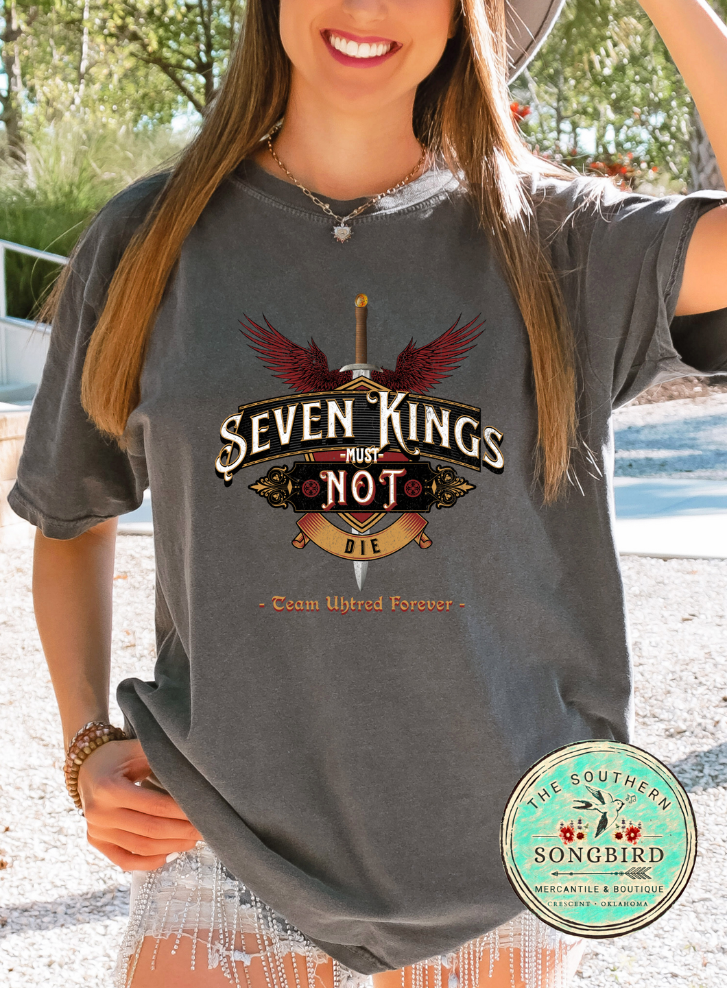 SALE!! Ready To Ship!! Seven Kings Must NOT Die Graphic T-shirt