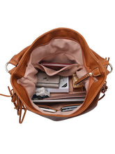 Load image into Gallery viewer, Women hobo bag finge purse
