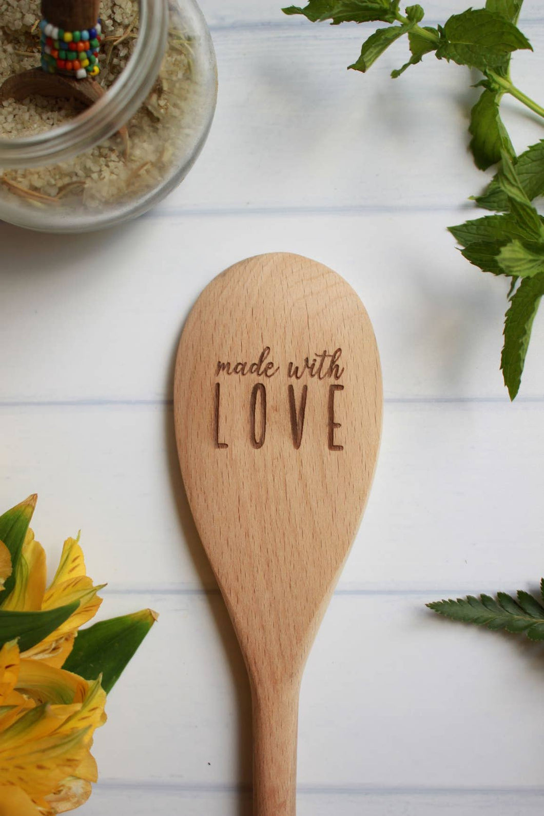 SALE! Made With Love Wooden Spoon