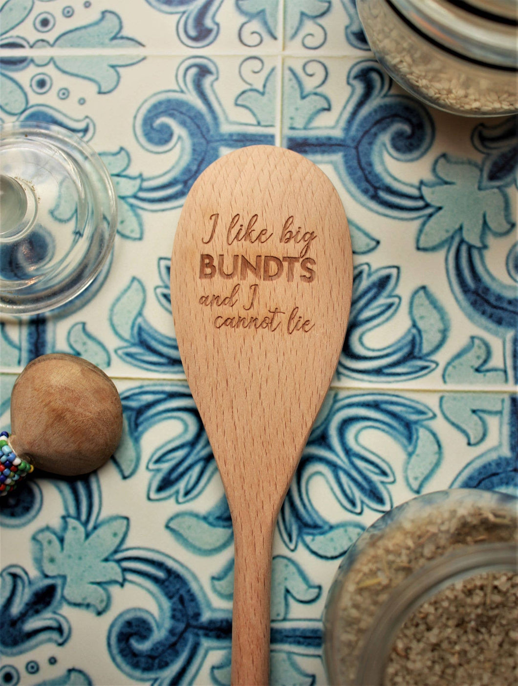 SALE! I Like Big Bundts Wooden Spoon