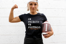 Load image into Gallery viewer, On Fridays We Football -CHS Tigers Graphic T-Shirt
