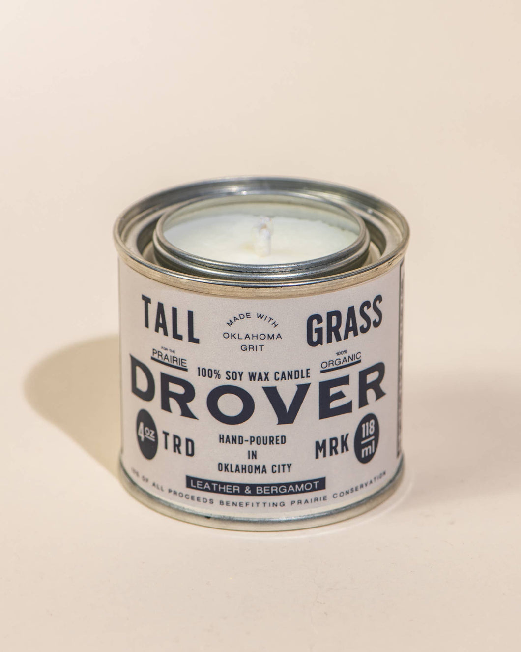 Drover 4 oz Soy Wax Candle
